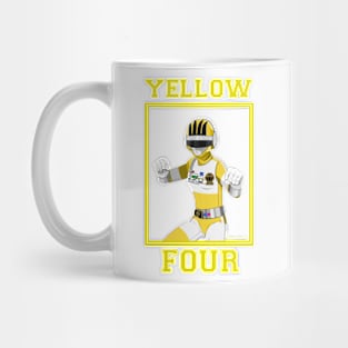 Yellow Four Mug